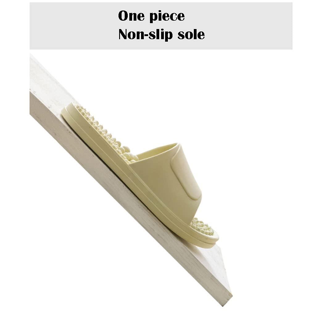 TUCY TUCY Reflexology & Acupressure Massage Slippers, Bathroom Slippers, Sandals for Men & Women,Comfort Womens Slippers, Mens Slippers & Arch Support for Better Health (Color : Green, Size : EUR 36-37)