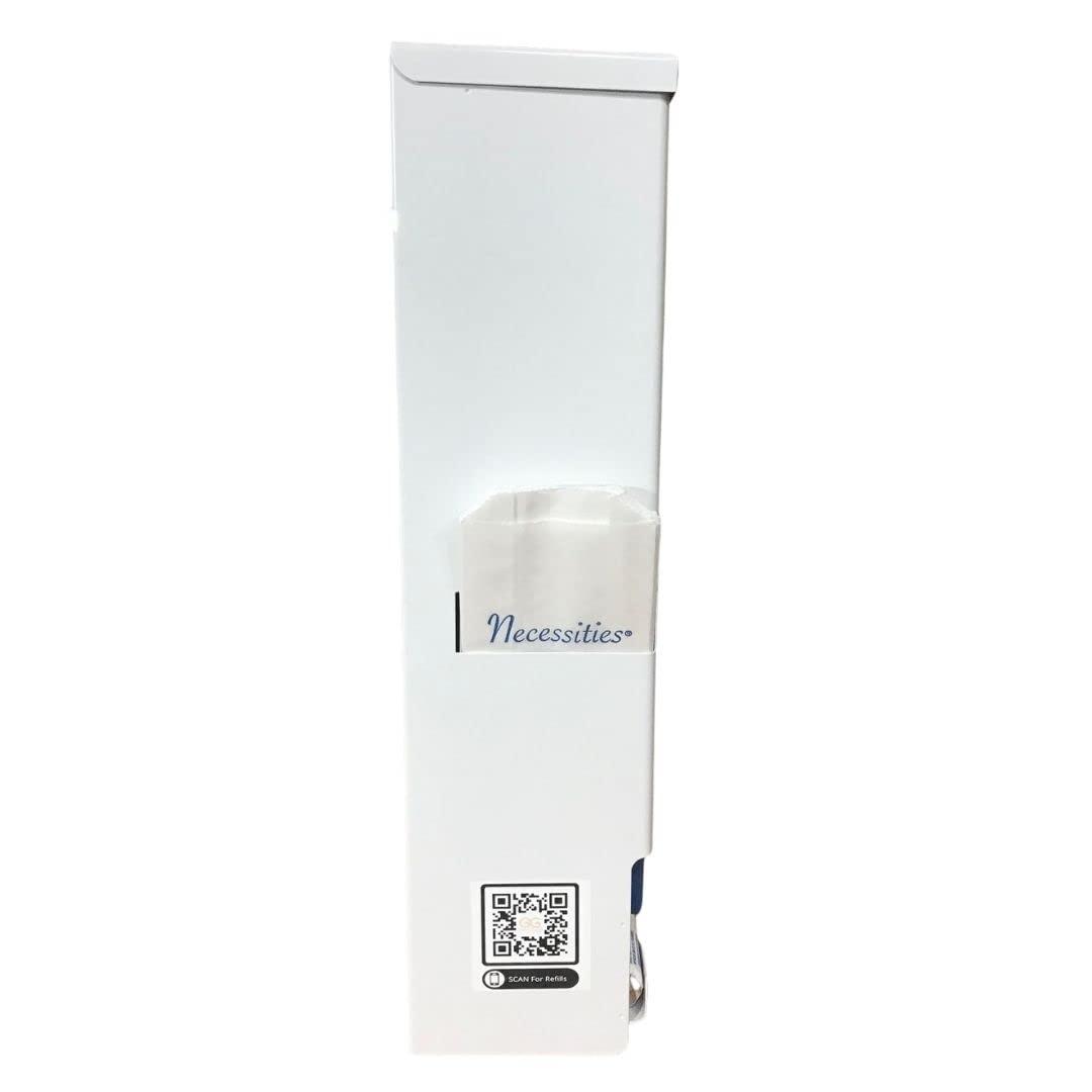 GG Golden Group INTERNATIONAL Sanitary Napkin and Tampon Dispenser Prefilled Free Vending White Metal