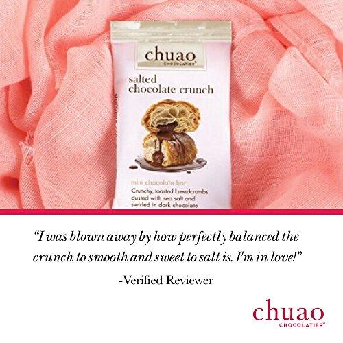 Chuao Chocolatier Chuao Chocolatier Salted Chocolate Crunch Dark Chocolate Mini Gourmet Chocolate Bar, 24-Ct. (0.39 oz. each)
