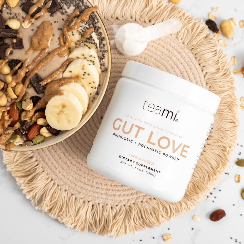 Teami Teami Prebiotic and Probiotic Gut Love (7.40 Ounce, Unflavored)