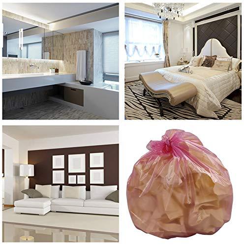 Cand Cand 2.6 Gallon Trash Bags, Small Garbage Bags, 180 Counts/9 Rolls