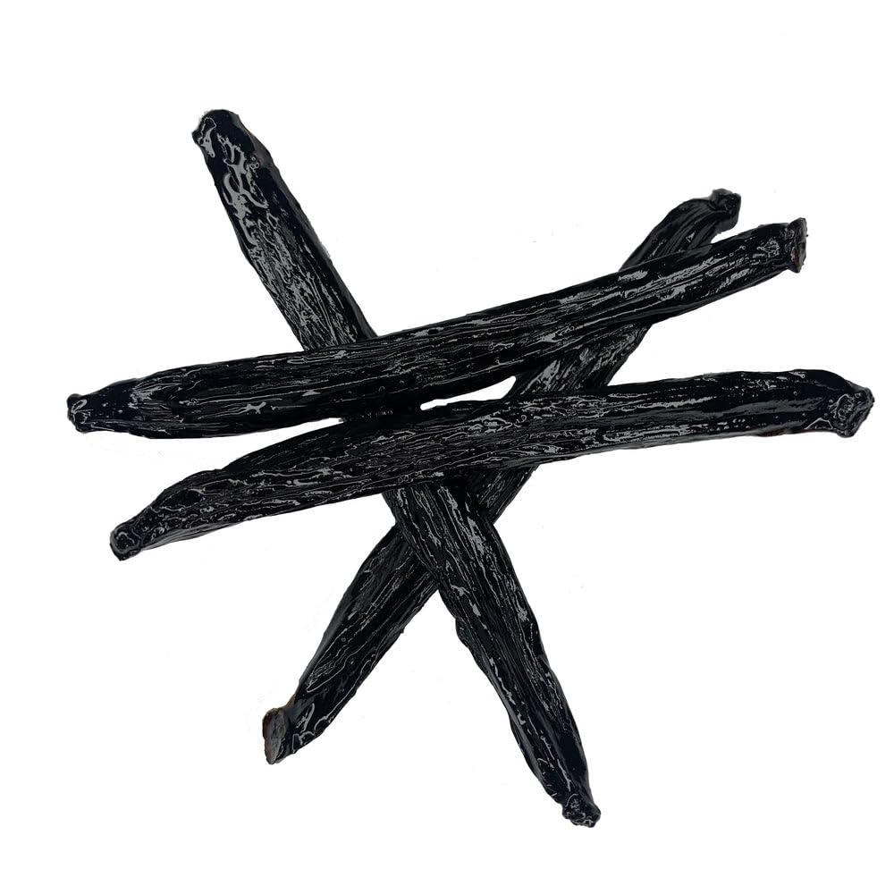 Vanilla Bean Kings 1 oz Guatemalan Vanilla Beans Whole Grade A Vanilla Pods for Homemade Vanilla Extract, Baking, Ice Cream, Flavoring, & Vanilla Powder