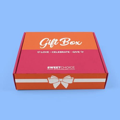 SWEET CHOICE GIFTBASKETS Variety Snack Care Package (45 Count) Gift Box for Teens - Fathers Day Goodie Food Arrangement for Dad - Birthday Candy Basket for Men, Women, Boys, Girls, Kid, Adult, College Student - Prime Delivery