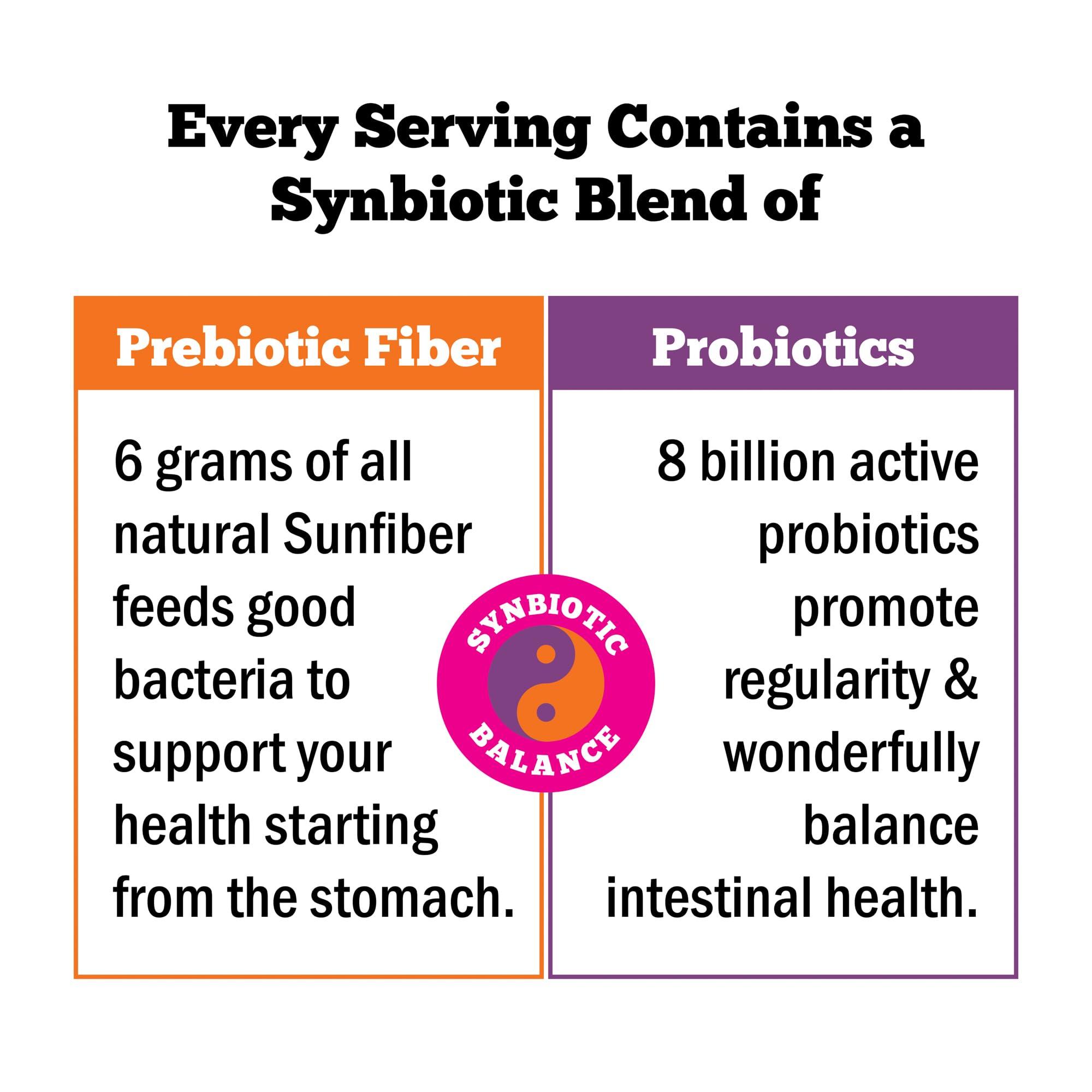 Regular Girl Regular Girl Organic Powder, Prebiotic Fiber Supplement and Probiotics for Women, Low FODMAP, 30 Servings, Unflavored