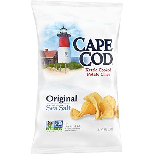 Cape Cod Cape Cod Potato Chips Original Kettle Cooked Chips, 8 Oz