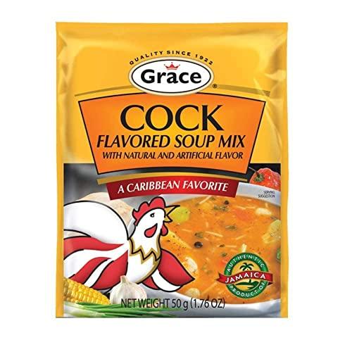 Grace Grace Cock Flavored Soup Mix, 1.76 Oz (Pack of12)