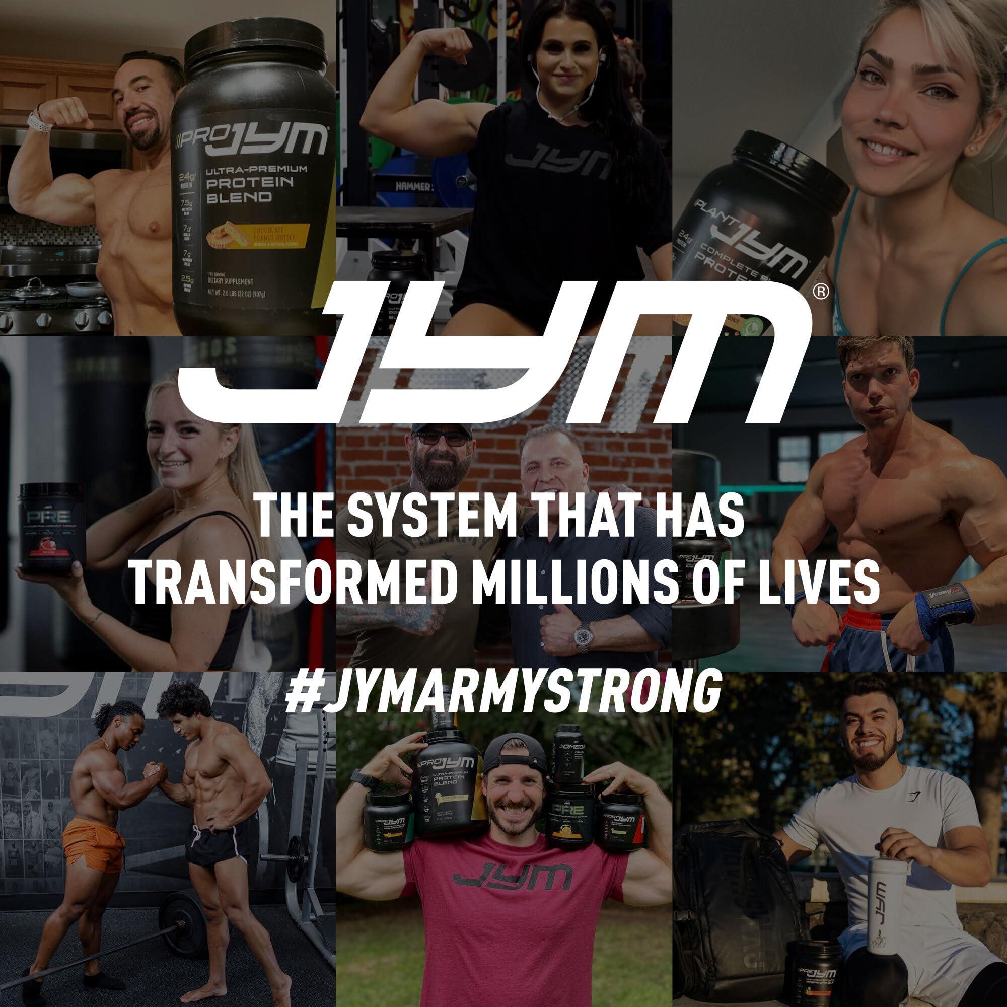 JYM Supplement Science JYM Greens Super Food Powder for Performance, Watermelon Cucumber, Spirulina, Mushrooms, Vitamins, BroccoPhane & Broccoli, Men & Women, 30 Servings
