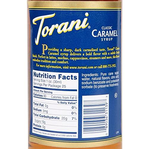 Torani Torani CLASSIC Caramel Syrup, 750 mL