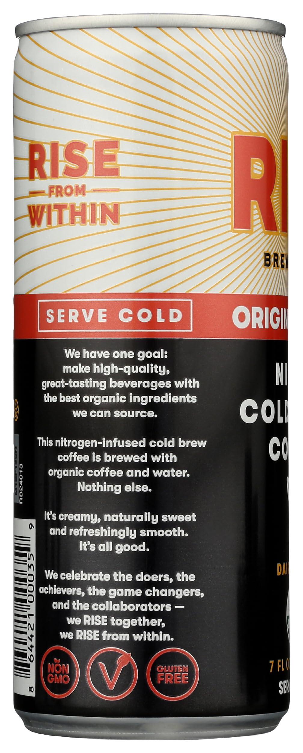 RISE Brewing Co. RISE Nitro Cold Brew Coffee, 7 fl oz