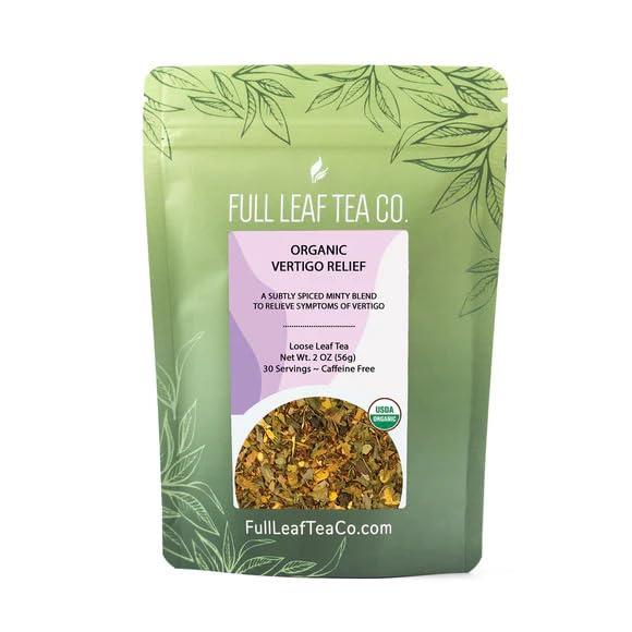 Full Leaf Tea Co. Organic Vertigo Loose Leaf Tea - 2oz Bag (Approx. 30 Servings) | Full Leaf Tea Co.