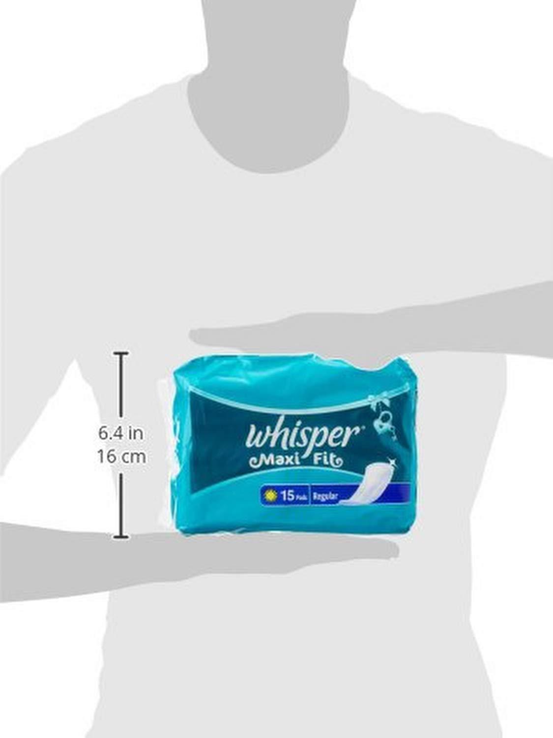 WHISPER Whisper Maxi Fit - Regular (15 Pads)