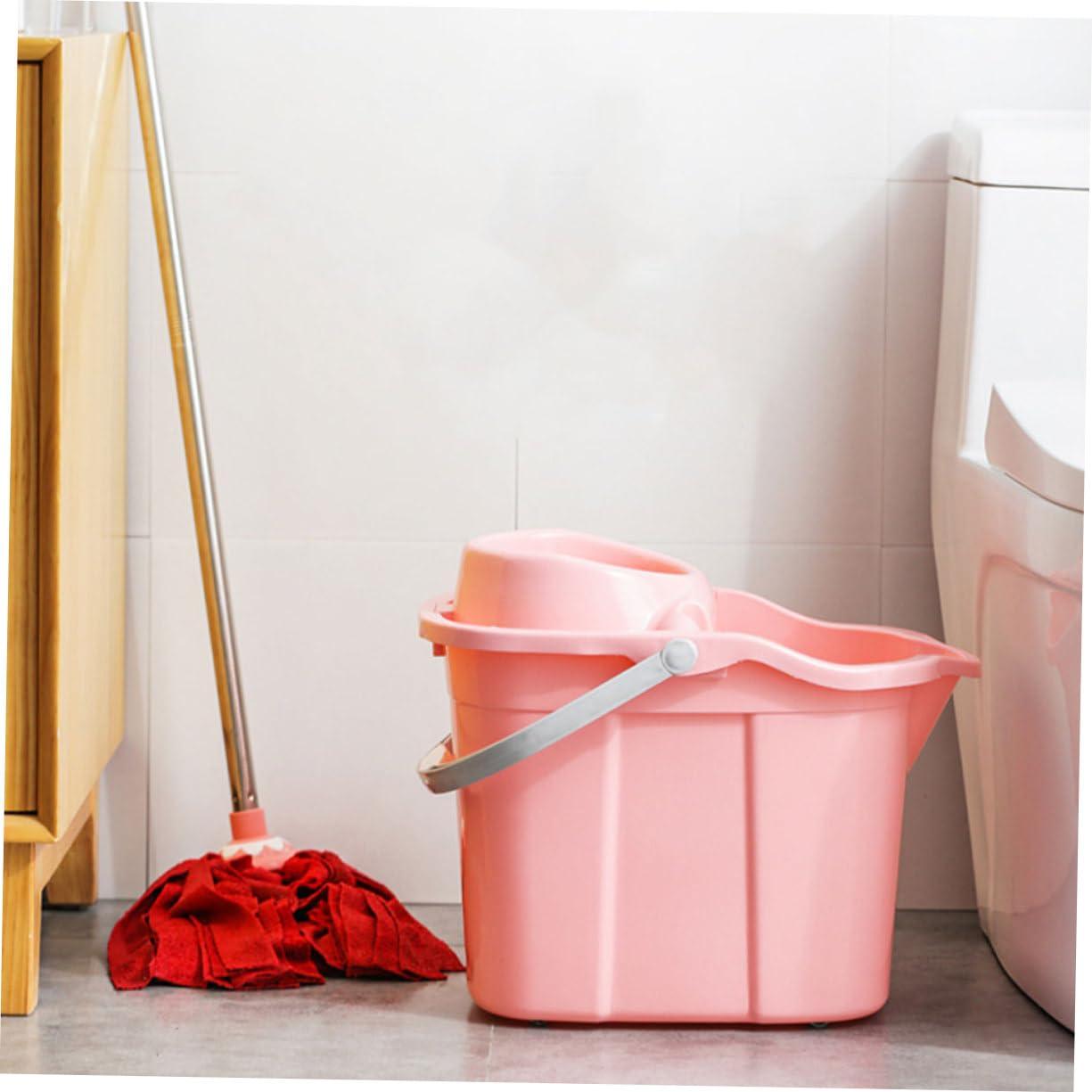Hemoton Hemoton Water Mop Bucket Home Mop Bucket office thicken cleaning bucket