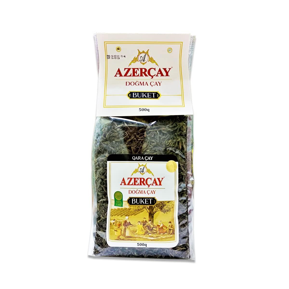 Azercay Azercay Black Tea Pekoe Buket 500 G 17 OZ Loose Azerbaijanian Traditional Tea