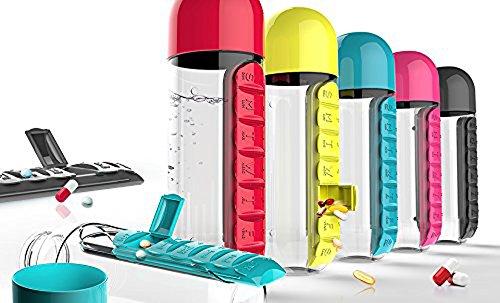 asobu Pill Organizer Bottle 20 Oz Blue