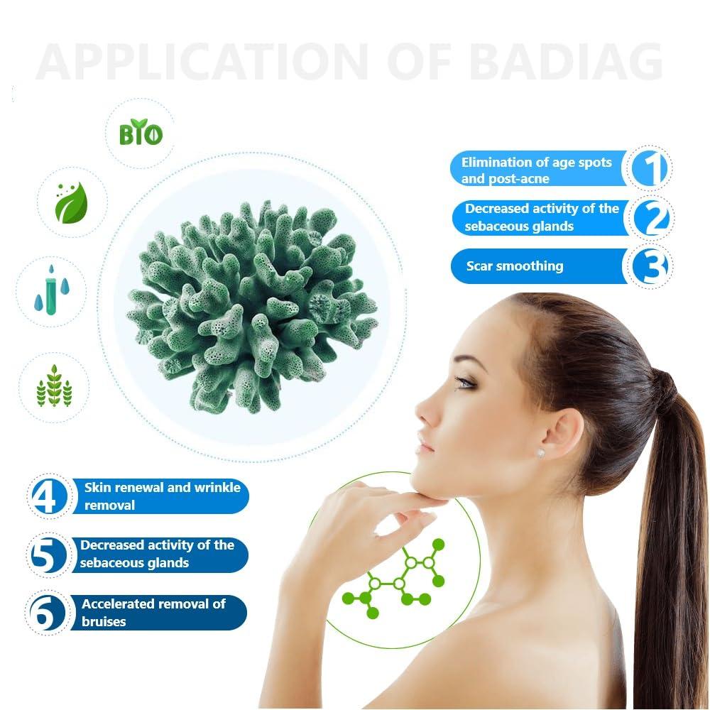 DUOSHOP Gel \"Badyaga Forte\" Ointment from Edema, for Bruises, Hematom, Acceleration of Healing, from Pigment and Stagnant Spots, Bodyaga Skin Cream, Mask for Bruises, Gel Against Bruises, 75 ml