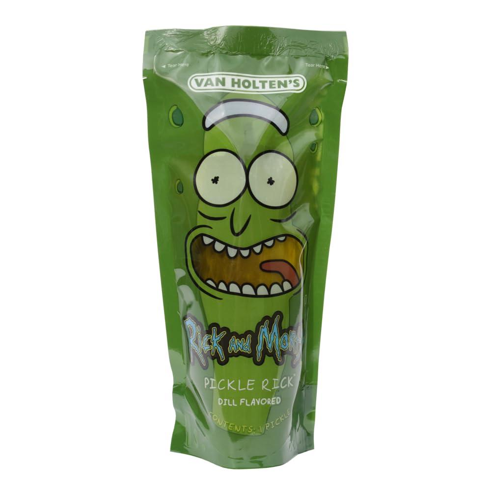 Van Holten\'s Pickles Van Holten\'s Pickles - Rick and Morty Pickle Rick - Character Pickle-In-A-Pouch - 12 Pack
