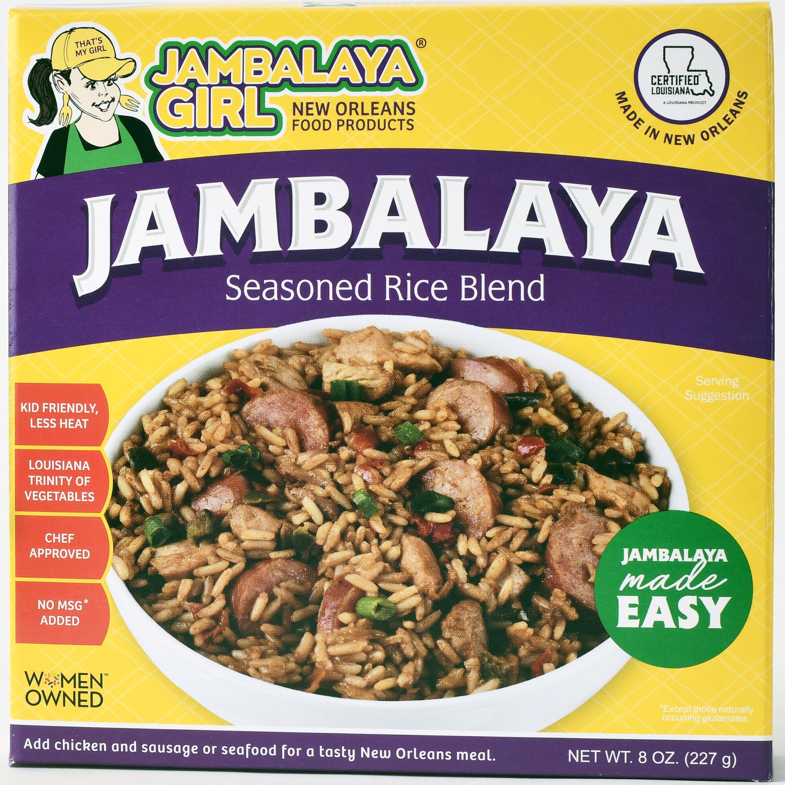 Jambalaya Girl Jambalaya Girl Jambalaya Seasoned Rice Blend 8oz (1 Pack)