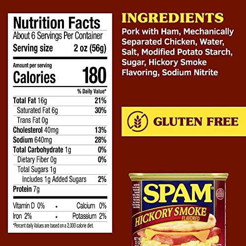 SPAM Spam Hickory Smoke, 12 Ounce Can