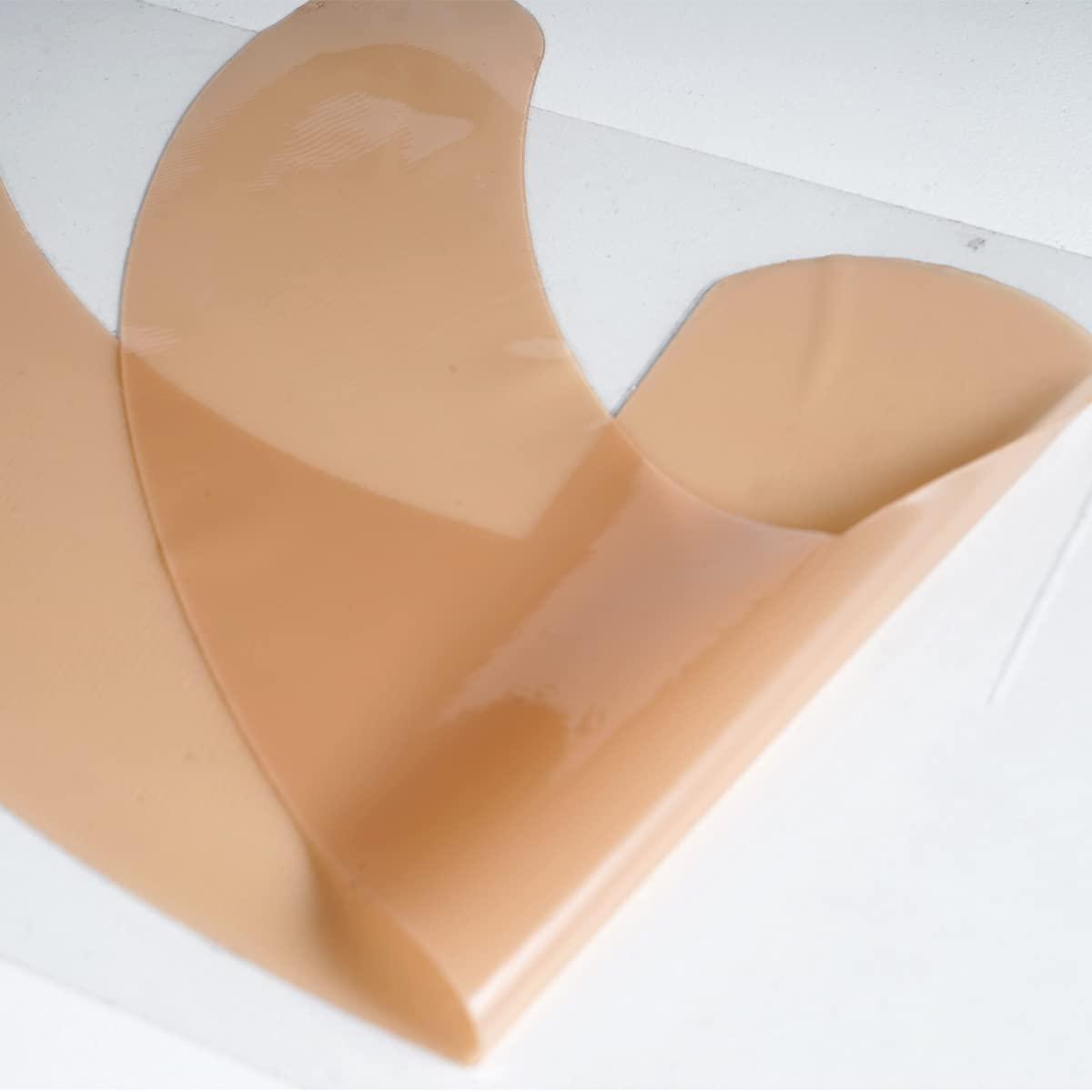 ZODENIS Silicone Scar Sheets, Silicone Scar Sheets for Breast 8 Pack, Breast Reduction After Surgery for Scars, Scar Removal Sheets, 4 Areola Soft Strips & 4 Anchor Sheets