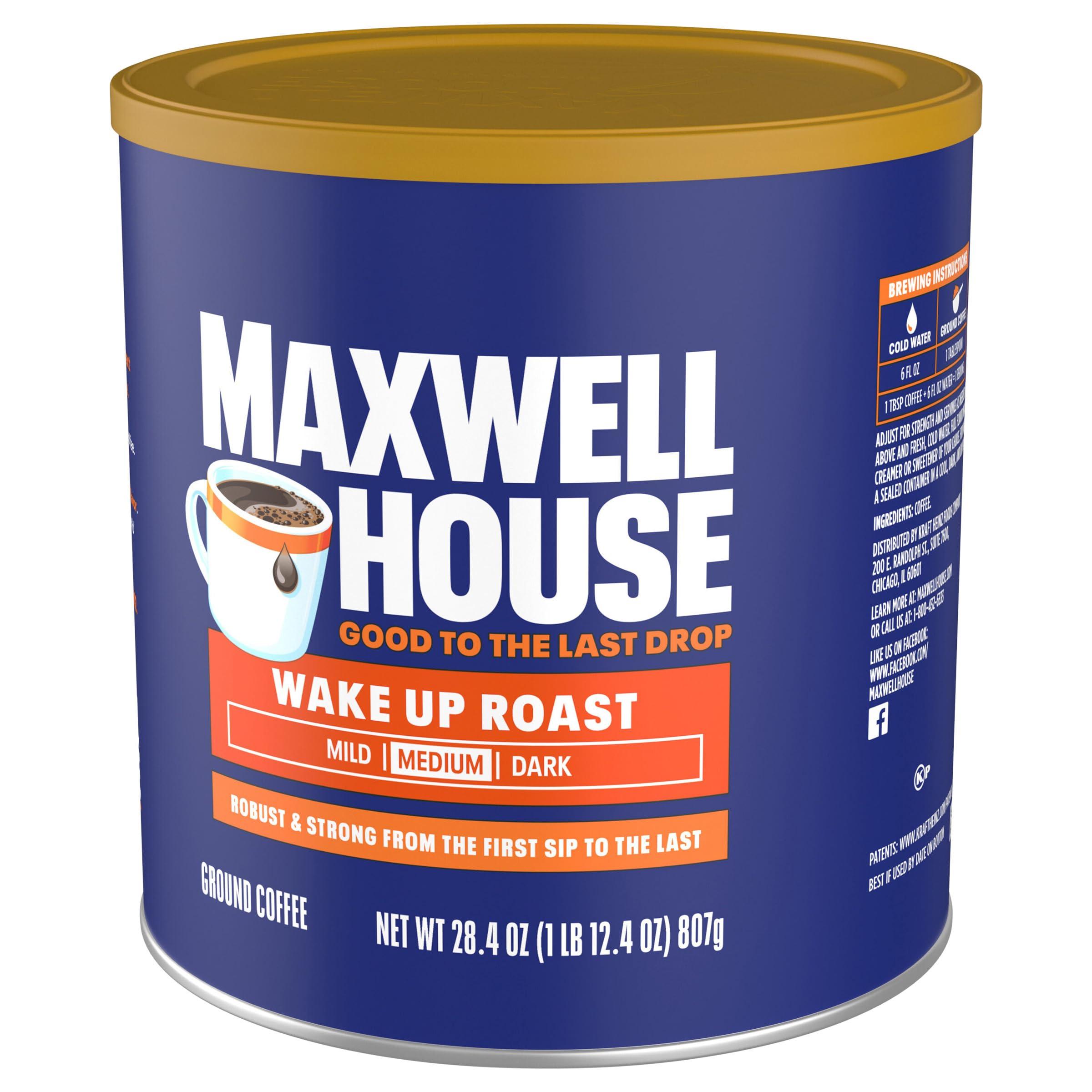 MAXWELL HOUSE Maxwell House 28.4oz Ground Coffee Medium Wake Up Roast