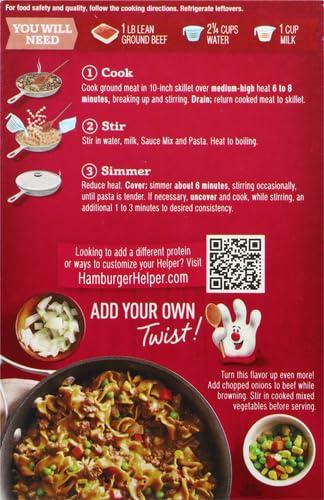 General Mills Hamburger Helper Beef Pasta, 5.9 Oz