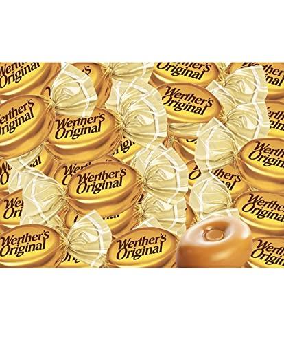 CANDYRIFIC Werthers Original Hard Caramel Candy Individually Wrapped, 3.75 LBS | SameDay Shippers Offers free Pen