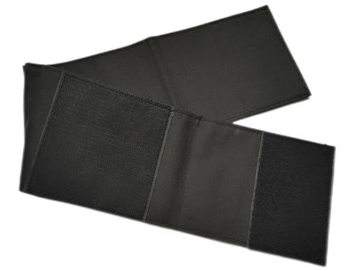 ForconMed Calf Strap for Wheelchair and Transport Chair,16"-20" seat Width Universal,Leg Strap Support Lower Leg,Widened Size:L32.7"*W6.3",Oxford Cloth Material,Wheelchair Universal Replacement Parts 1Ea,Black