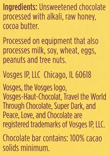 Vosges Haut-Chocolat VOSGES HAUT CHOCOLAT Honey Cacao Chocolate Bar, 3 OZ