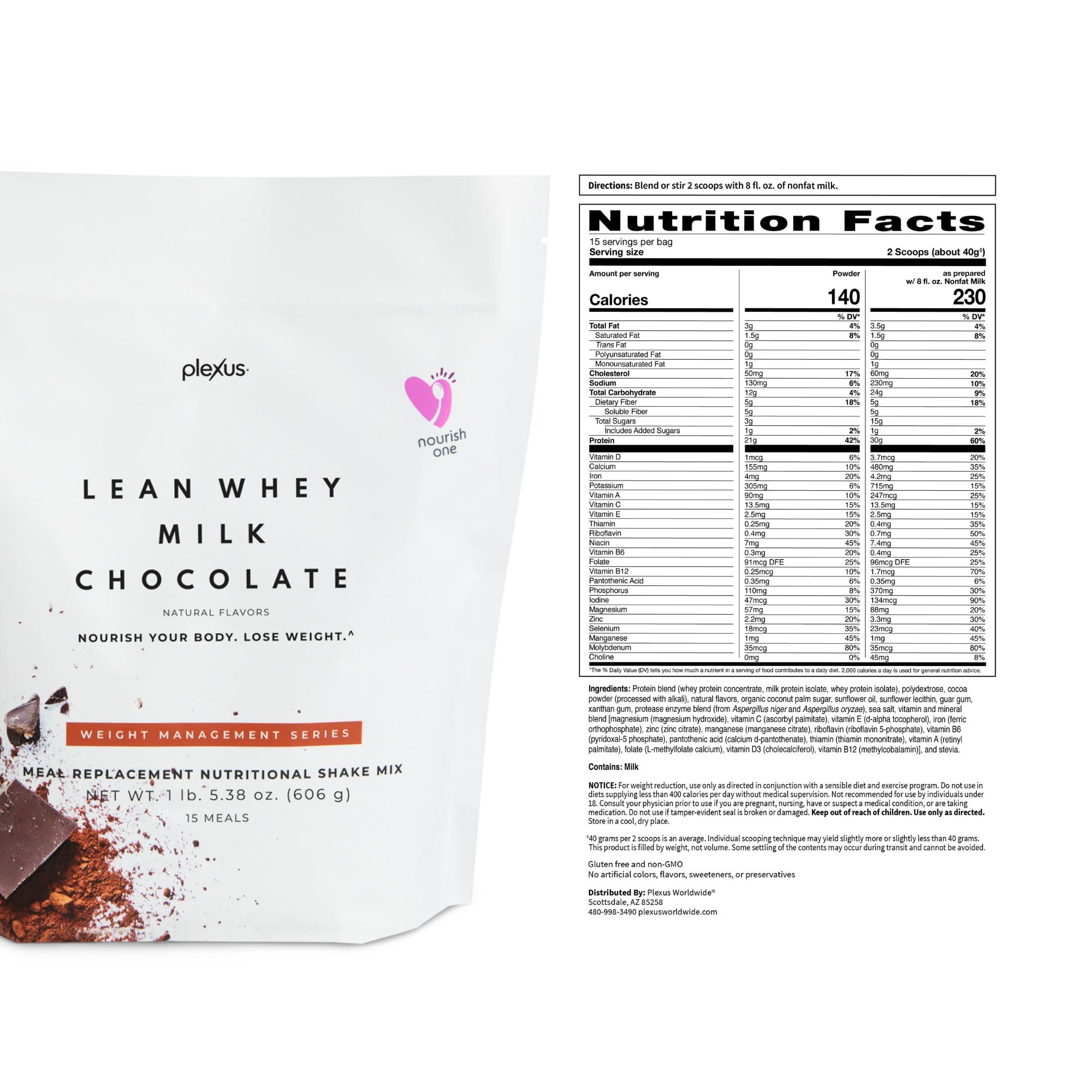 Plexus Plexus Lean Whey Chocolate
