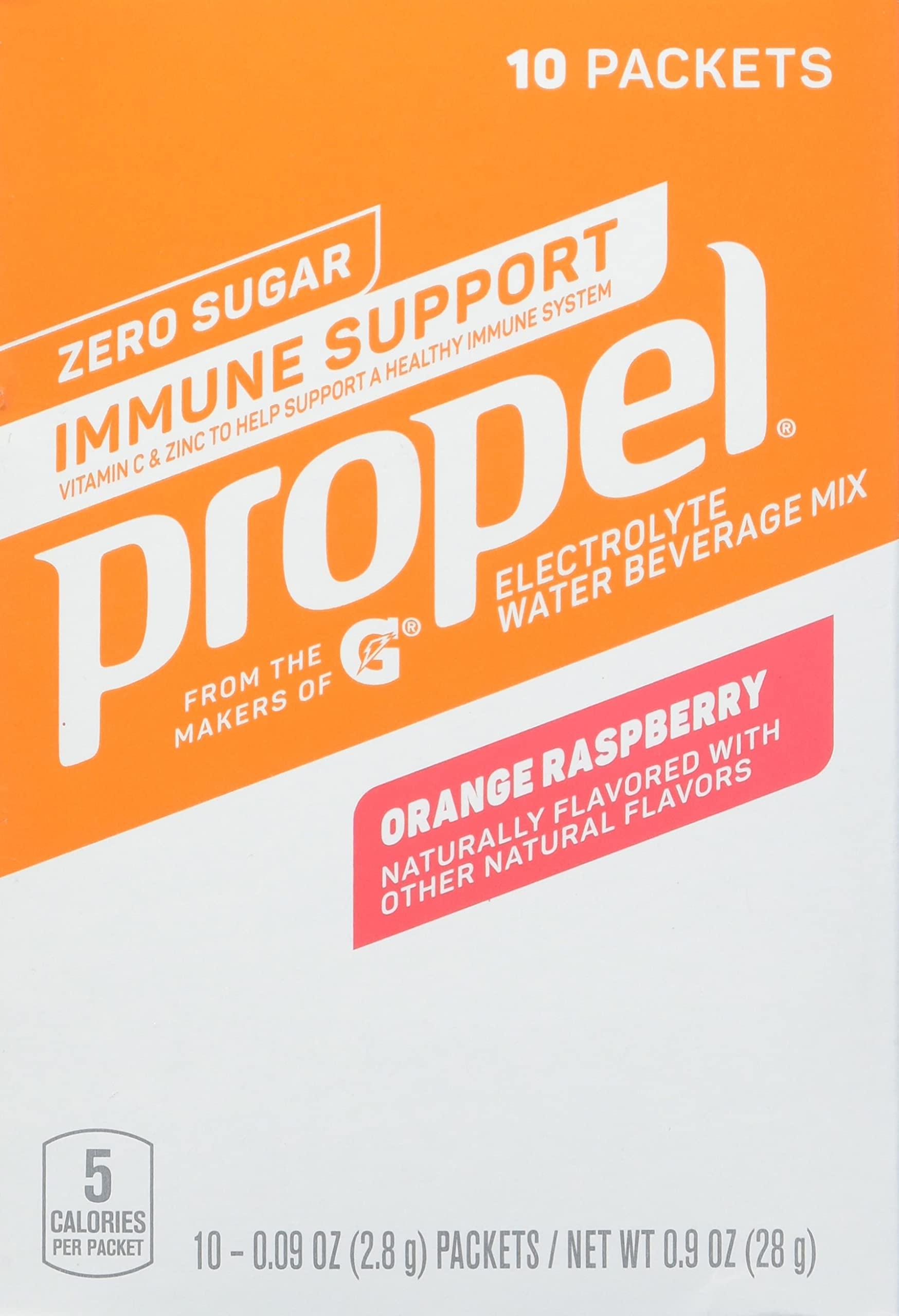 Propel Propel Immune Support Powder Orange Raspberry