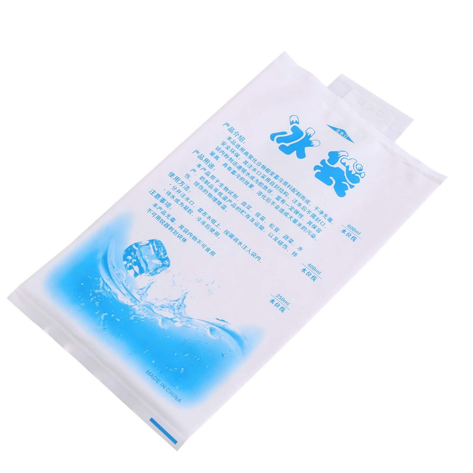 hightseck Gel Ice Pack, Reusable Cold Compress Ice Packs for Pain Relief 10pcs Hot and Cold Gel Packs for Injuries First Aid Kit Athletes Keep Food Cool(Thicken 200ml)