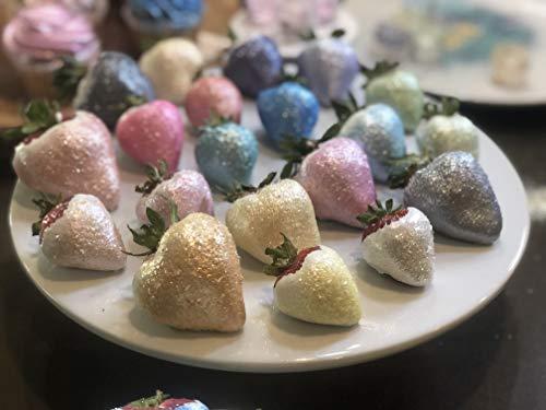 Bakell BAKELL Bright Gold Edible Glitter, 25 Grams | TINKER DUST Edible Glitter | KOSHER Certified | 100% Edible Glitter | Cakes, Cupcakes, Cake Pops, Drinks, Dessert Vegan Glitter & Dusts (25g, Bright Gold)