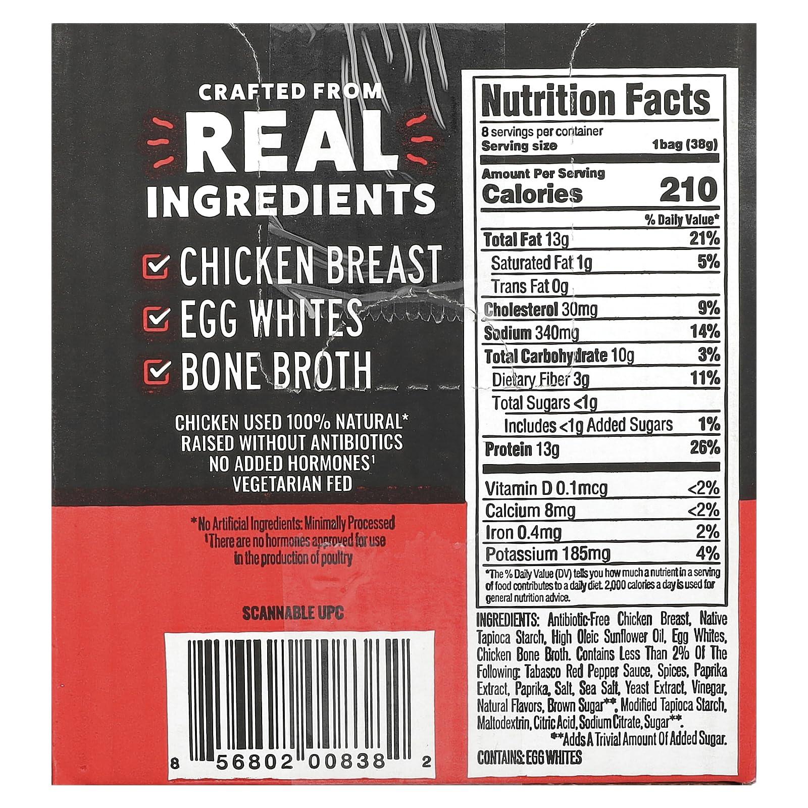Wilde Brands Wilde Brands Protein Chips, Nashville Hot, 8 Bags, 1.34 oz (38 g) Each