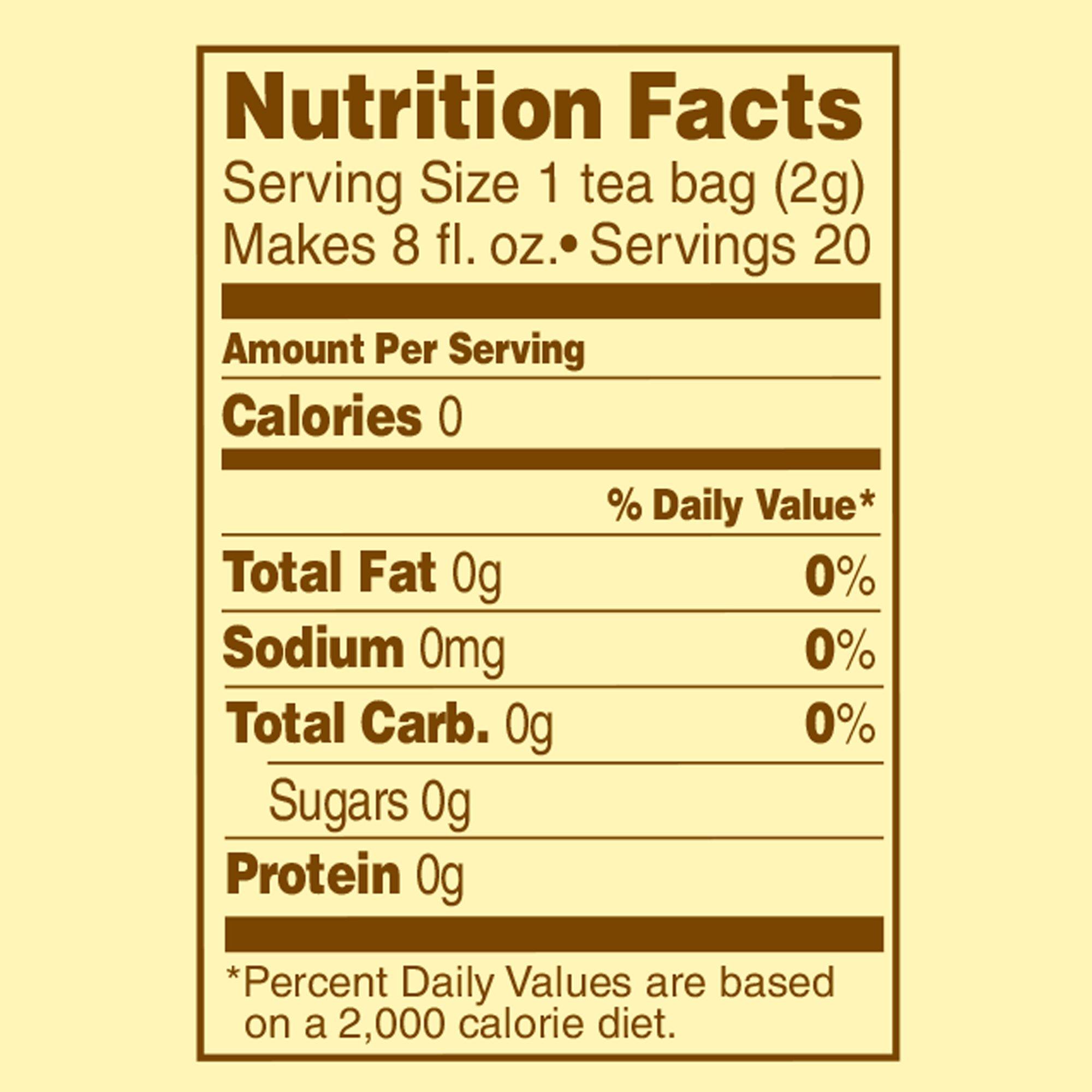 Celestial Seasonings Celestial Seasonings Black Tea, Morning Thunder, 20 Count