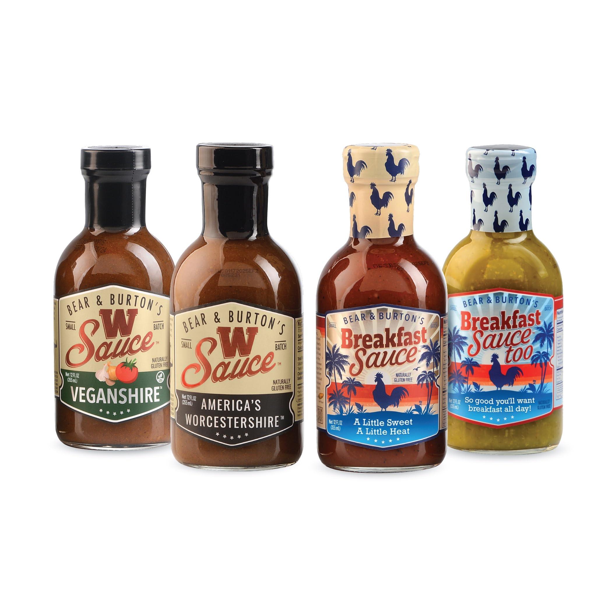 Old Florida Sauce Co. Bear & Burton\'s Flavor Pack, 4 Sauces