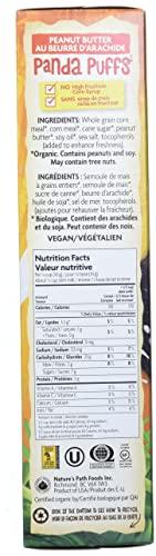 Nature's Path Panda Puffs Organic Peanut Butter Cereal, Gluten Free, Non-GMO, EnviroKidz by Nature's Path, 10.6 Ounce (Pack of 6)