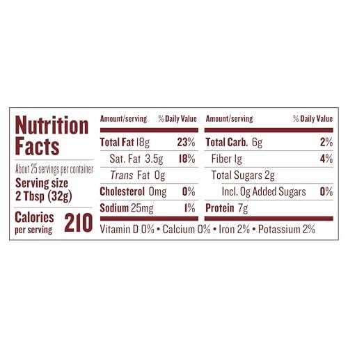 Justin's Justin\'s Classic Peanut Butter Creamy Spread, No Stir, Gluten-Free, 28 Ounce Jar, 1 Pack