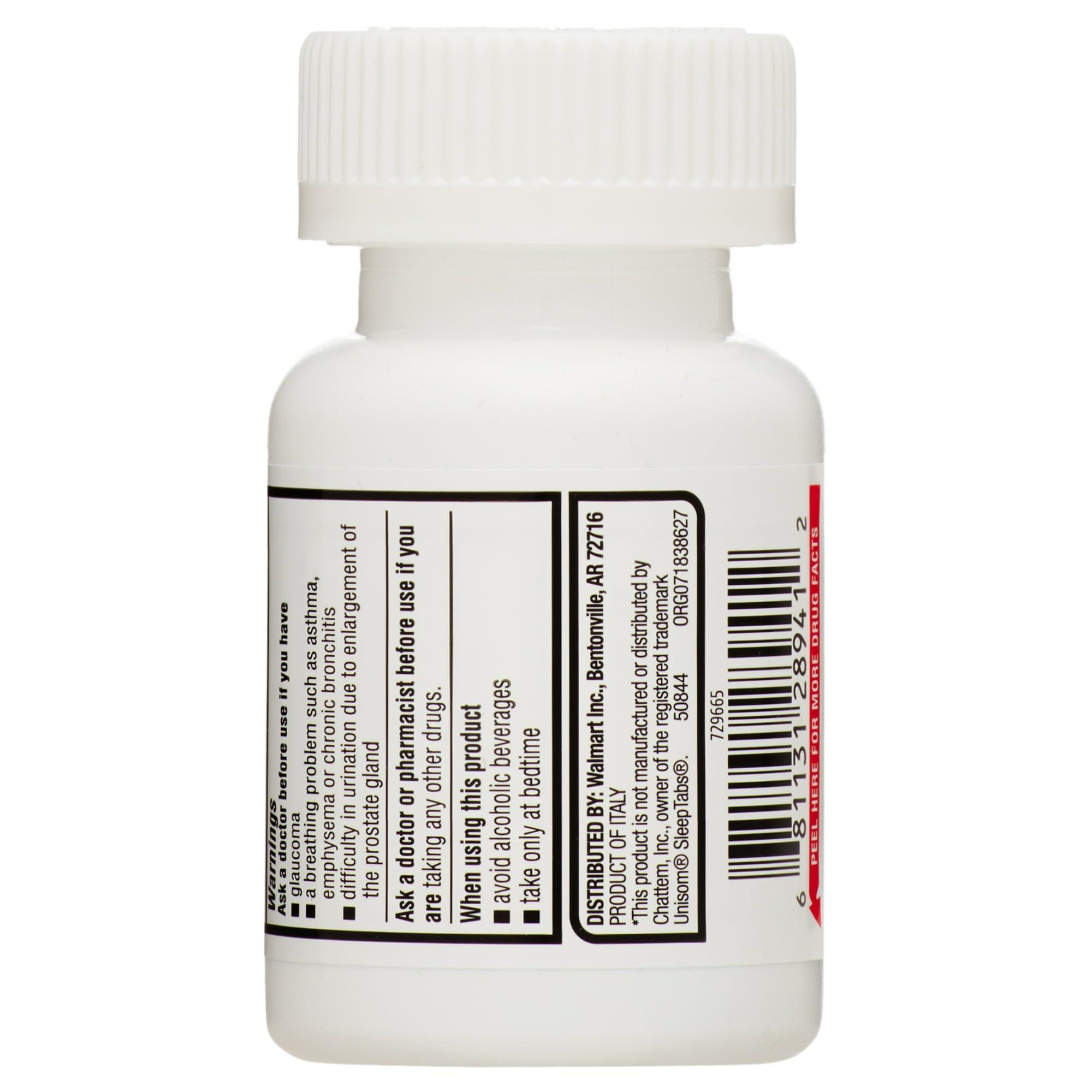 FUSION SHOP STORE Smart choices, meaningful life! Doxylamine Succinate- Tablets Nighttime 32 Count Equate Sleep Aid 25mg (Pack of 1), Boxed by Fusion Shop Store