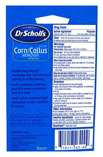 Dr. Scholl's Liquid Corn & Callus Remover, Liquid Kit- 1/3 fl oz. image-4