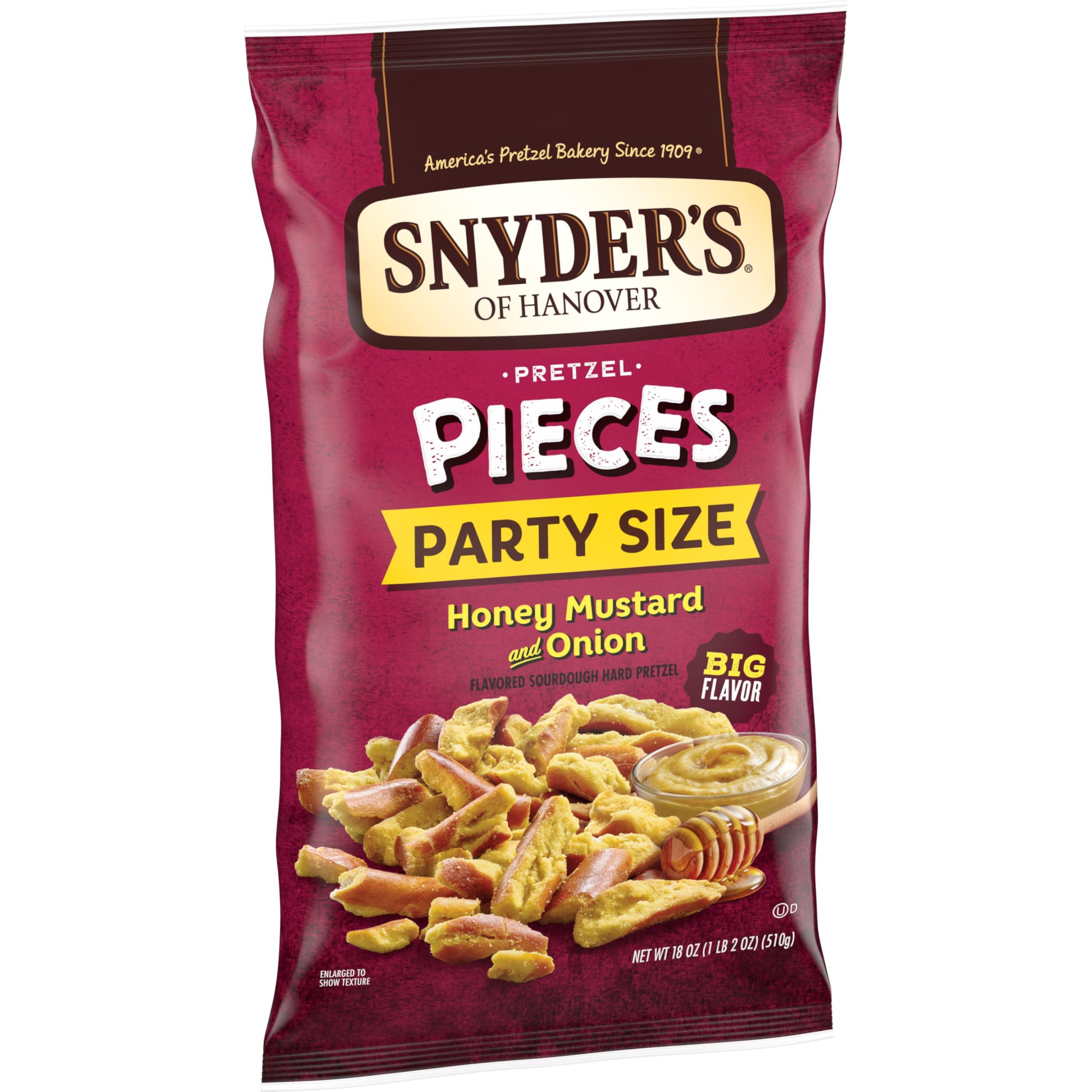 Snyder's of Hanover Snyder's of Hanover Pretzel Pieces, Honey Mustard and Onion, Party Size 18 Oz