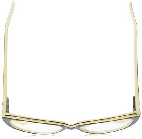 Sofia Vergara x Foster Grant Sofia Vergara x Foster Grant Women's Sofia Reading Glasses Cat-Eye, Black, 56 mm + 3