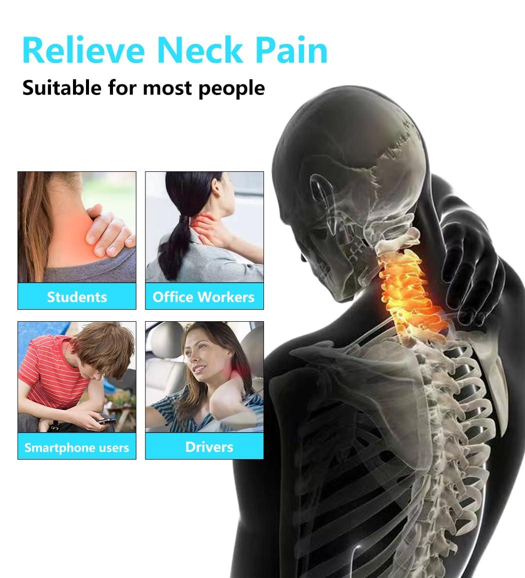 Sexyppl Cervical Neck Traction Device, Portable Neck Stretcher Strap, Cervical Traction Device Over Door, for Spinal Decompression Neck Pain Relief