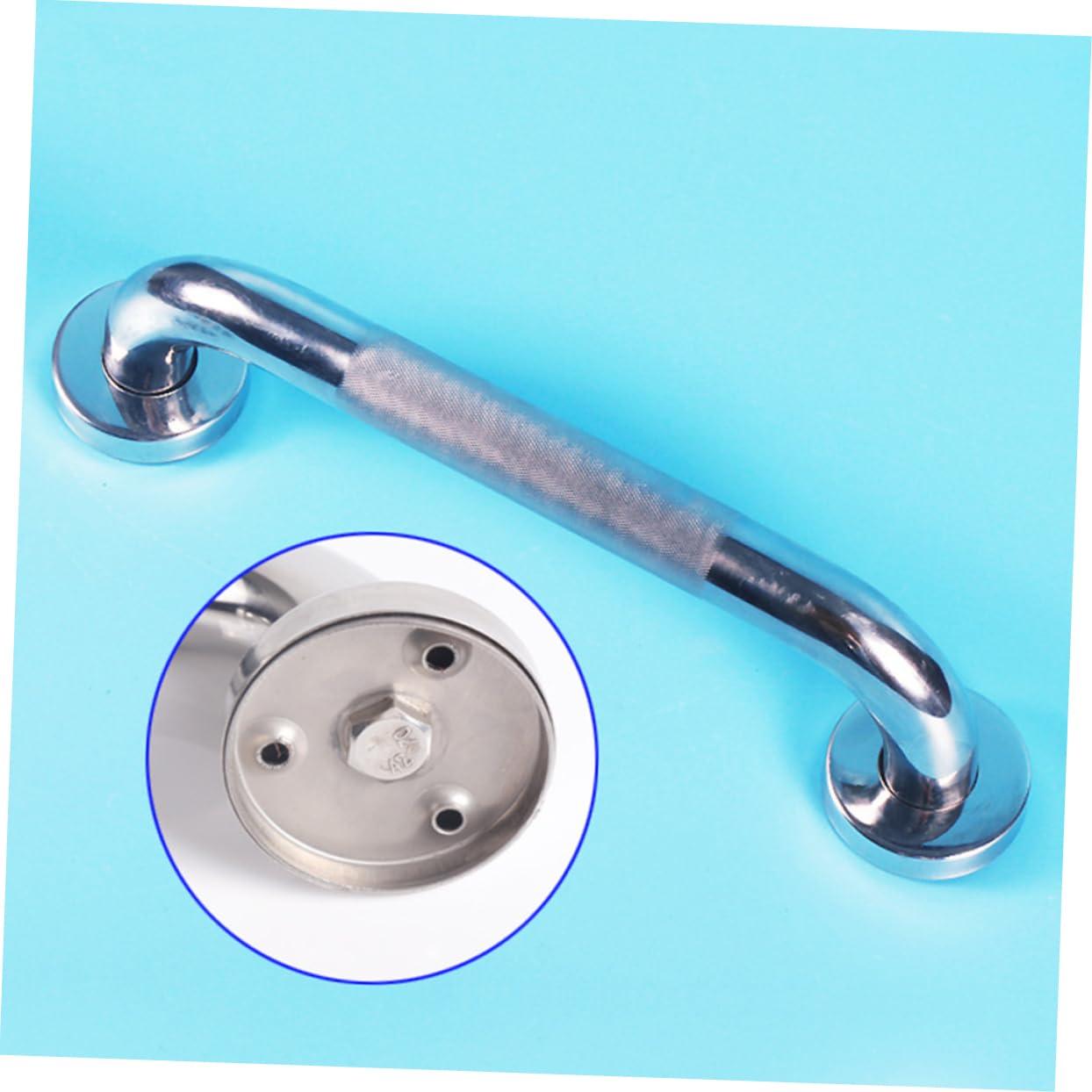 FOMIYES FOMIYES Toilet Safety Bar Bathroom Armrest Bathroom Handrail Bathroom Grab Bar Agarraderas Para Baos Hand Rails for Bathroom Safety Hand Bar Non-slip Hand Lever Knurled Elder