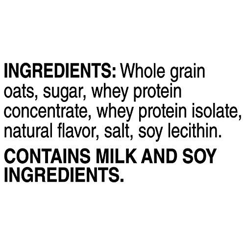 Quaker Quaker Instant Oatmeal, Protein Maple Brown Sugar, 10g Protein, 12.6 oz - Pack of 6