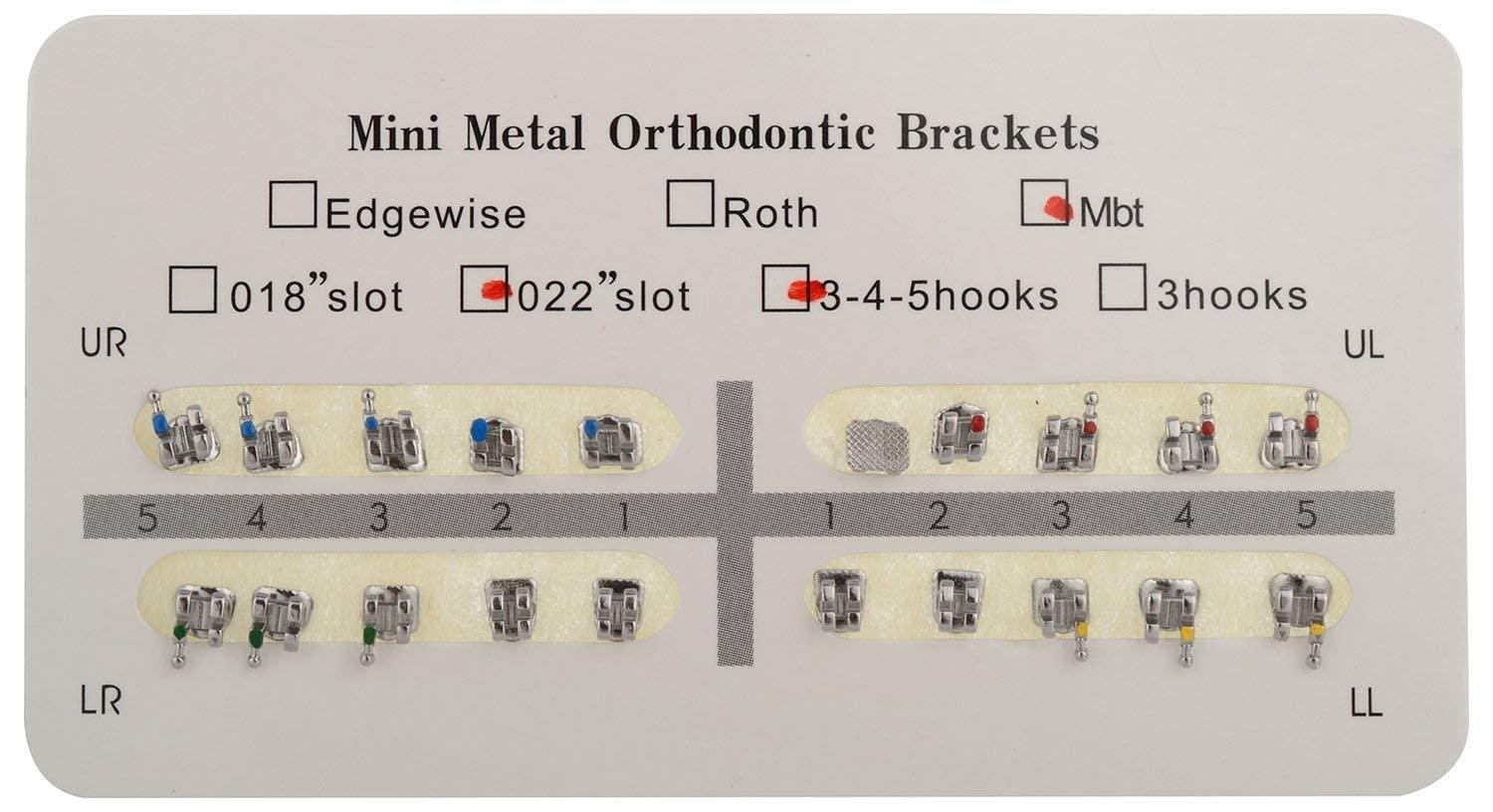Generic Orthodontic Metal Brackets Kit