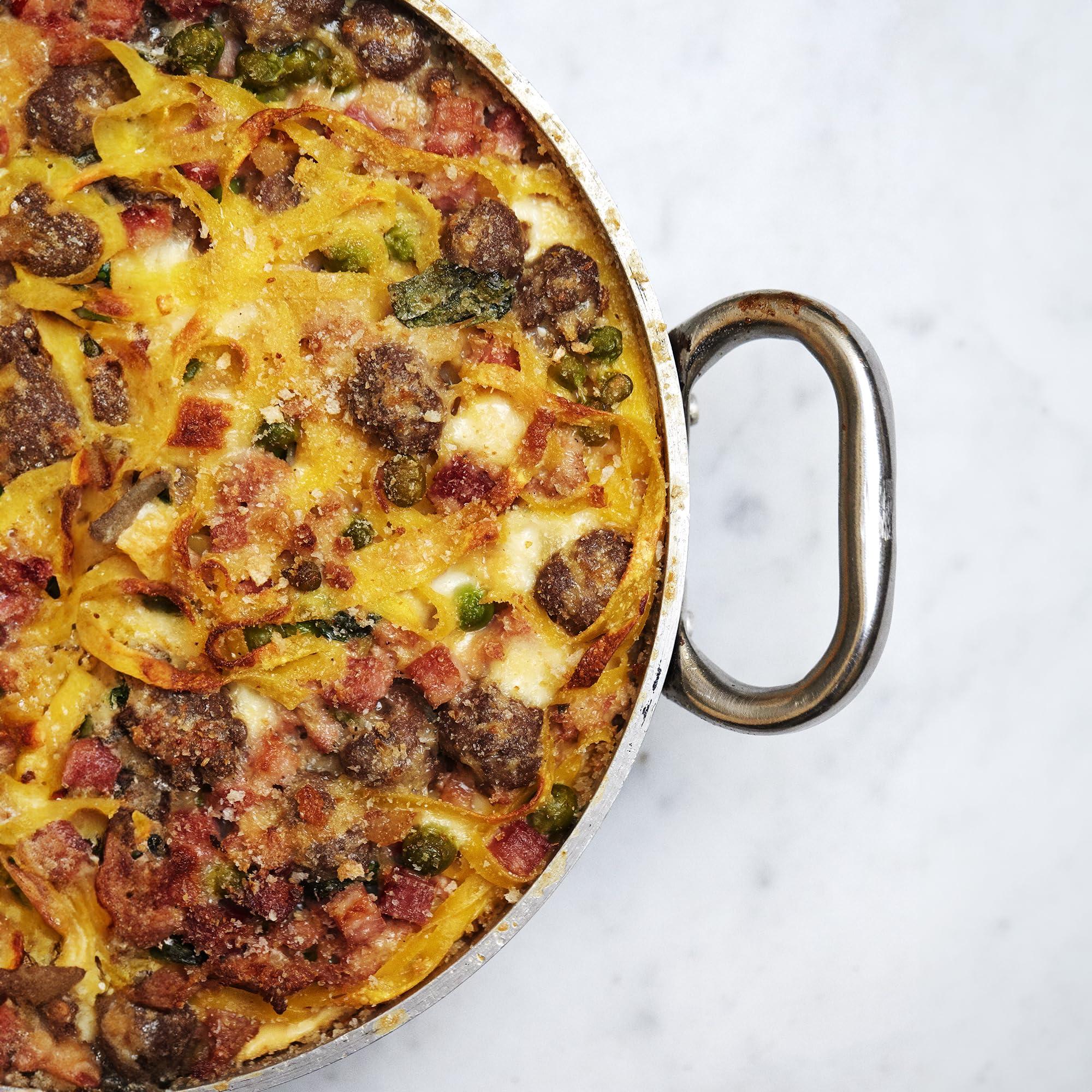 Rummo Rummo Fettuccine Pasta N.94 - Fettuccine Pasta Noodles, Dry Pasta, Curly Noodles, Egg Noodles, Italian Pasta - 8.82 Ounce (Pack of 1)