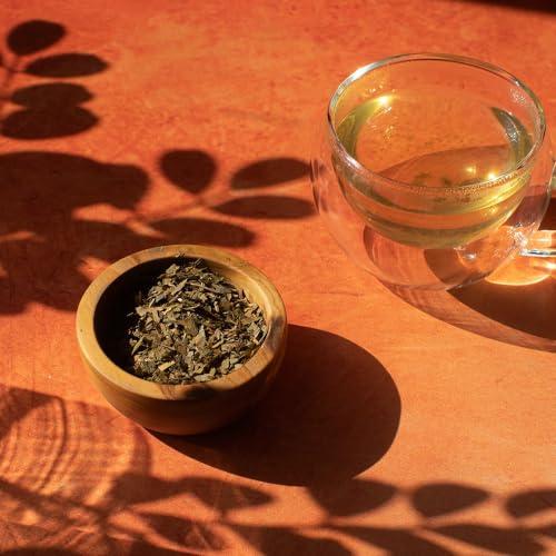 Organic Positively Tea Company Organic Positively Botanicals Company, Ginkgo Biloba, Herbal Tea Loose Leaf Botanical, 4 Ounce