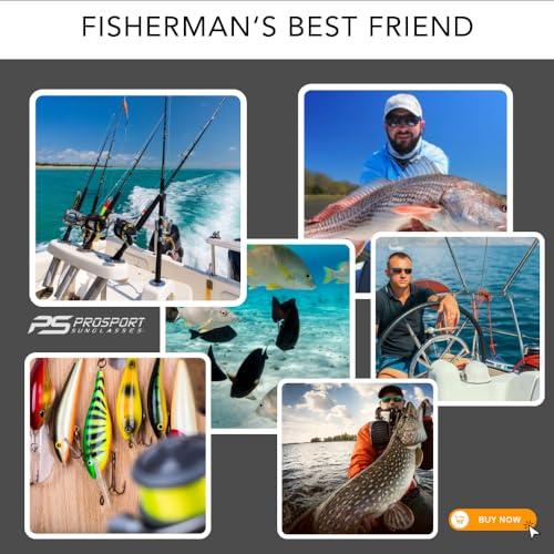 proSPORT proSPORT Polarized Bifocal Sunglass Readers Deep Sea Fishing Fisherman String Lanyard Sport Wrap UV400 Men Women Anti-Glare 1.50 2.00 2.50 c