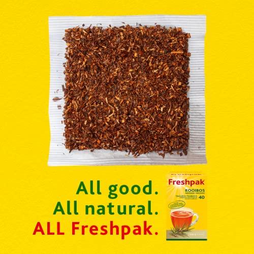 FRESHPAK Freshpak Pure Rooibos Tea 80 Tagless Bags 80 Count (Pack of 4)