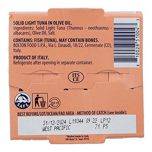 Rio Mare Rio Mare Tuna in Olive Oil - 5.6 Oz Can (Pack of 3) - Italy's No.1 Choice for Tuna - Distinctive Pink Color, Premium Quality, and Great Flavor(Packaging May Vary)